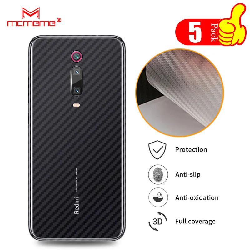 3D защитная задняя пленка из углеродного волокна для Xiaomi redmi K20 MI9T PRO k20pro наклейка