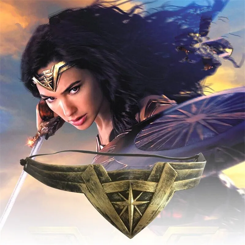 

Movie Justice League Diana Prince Wonder Woman Headband Headdress Cosplay Costume Prop Kid Women Accessories