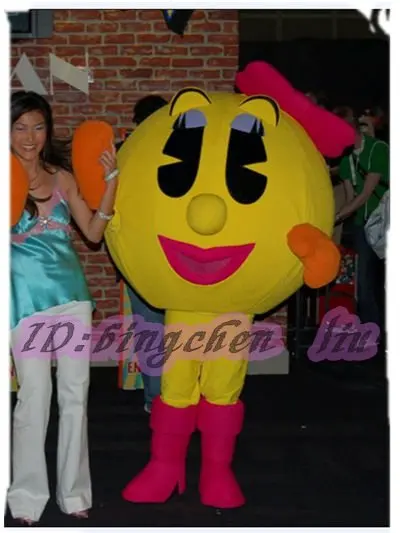 

Yellow Miss Cartoon Character Costume Cosplay Mascot Custom Products Custom-made(s.m.l.xl.xxl) Free Shipping 2019New