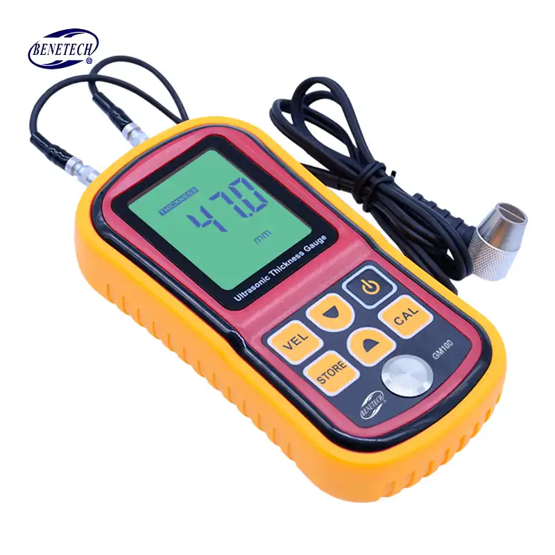 GM100 Ultrasonic Thickness Gauge Digital LCD Metal Thickness Gauge Sound V M1N5