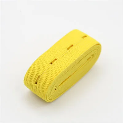 Регулируемые эластичные ленты 18 мм разноцветная эластичная лента для маленьких беременных женщин одежда брюки Швейные аксессуары 30 метров - Цвет: yellow  18mm