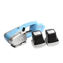 Joint à Friction en plastique, outil de cerclage, à piles, pour joint à Friction en plastique, diamètre 1/2 "5/8", 13/16mm PP/PET, avec chargeur et batterie
