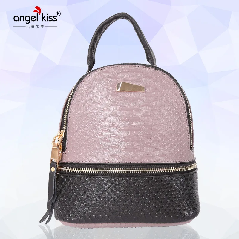 

Angel Kiss Snake Women's Backpacks Korean Student Mini Backpacks Portable Crossbody Backpack Women Small Cute Backpack