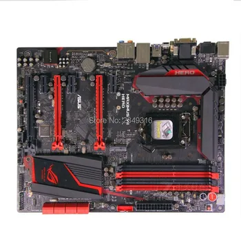 

For Asus MAXIMUS VII HERO Desktop Motherboard Z97 Socket LGA 1150 i3 i5 i7 DDR3 32G ATX UEFI BIOS Original Used Mainboard Hot Sa
