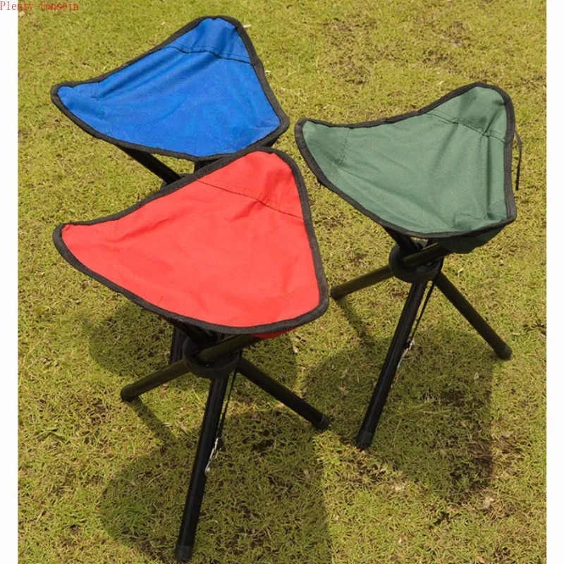 

Light Folding Chair Portable Space-saving Beach Fishing Outdoor Activity Camping Park Train Stool 100KG bear weight chairs