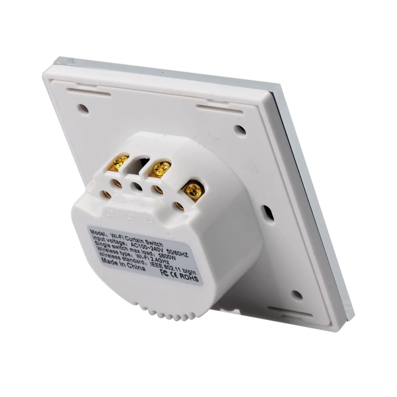 EU US 110-240V WiFi Electric Curtain Switch Touch APP Samrt Life Voice Control By Alexa Echo For Mechanical Limit Curtain Motor