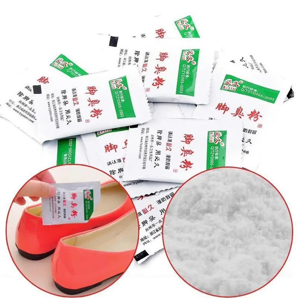 10 шт Профессиональный дезодорирующий порошок для ног антиперспирант дезодорант удаление неприятного запаха лечение псориаза Антибактериальный уход за здоровьем