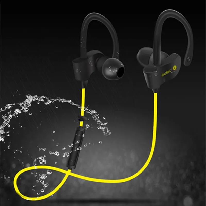 Online Cómodo Auricular Inalámbrico de Auriculares Auricular Bluetooth Deporte de Auriculares Estéreo con Micrófono para el Teléfono Inteligente
