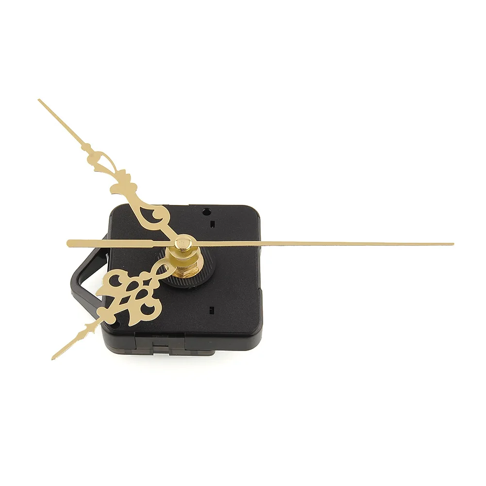 

Quality Clock Movement Mechanism Parts Repair Tool Set with Gold Hands Quiet #2