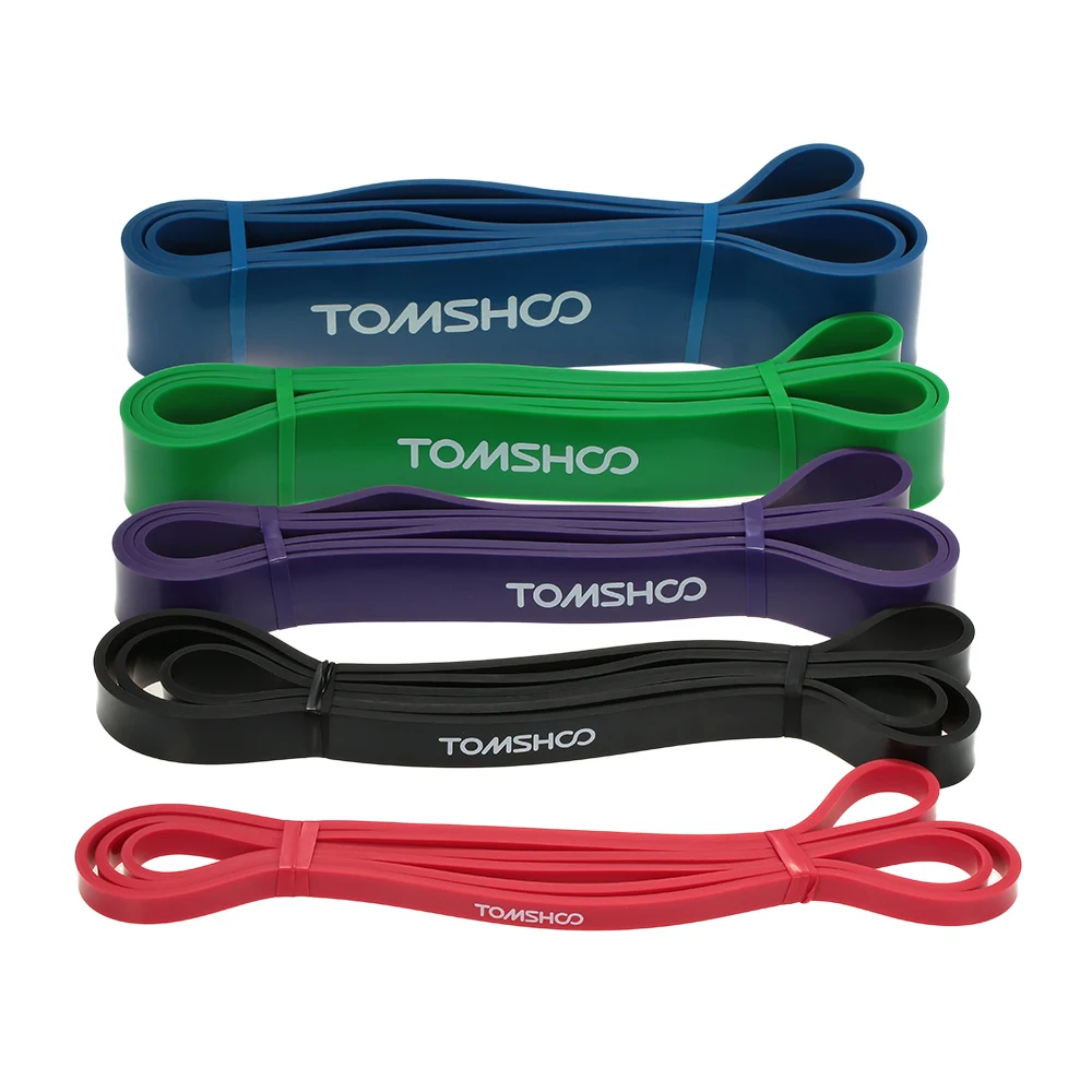 208cm/Set Resistance Bands Natural Latex Pull Up Physio Fitness CrossFit Loop Bodybuilding Yoga Exercise Equipment | Спорт и