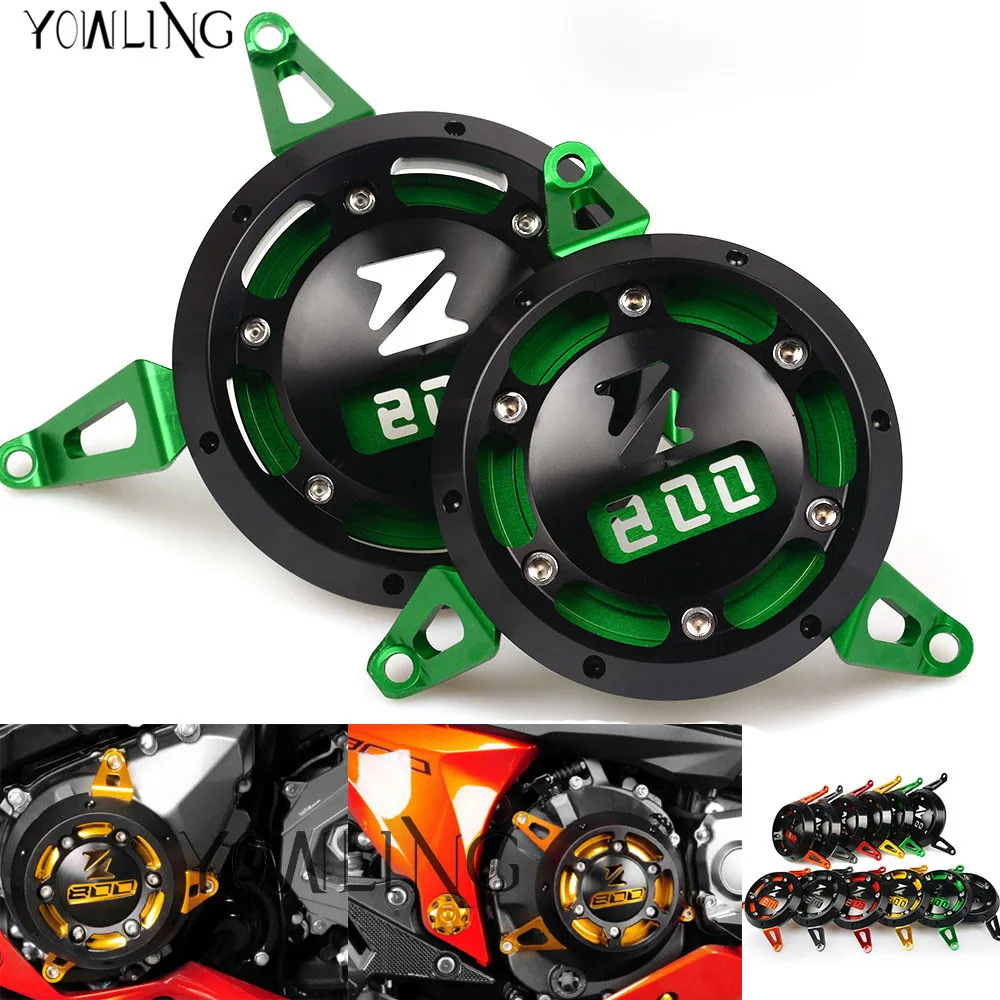 

For KAWASAKI Z800 Z 800 2013-2017 GOOD Motorcycle Engine Stator Cover CNC Engine Protective Cover Left & Right Side Protector