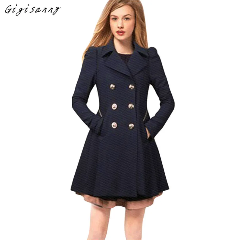 New Trench font b Coats b font font b Women b font Fashion Long font b