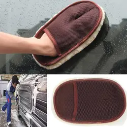 2018 новая Автомобильная плюшевая перчатка для мытья автомобиля мойка рукавица Ткань Чистка стирка Полировочная рукавица щетка