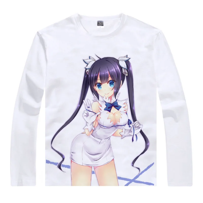 Coolprint Футболка с изображением в стиле аниме DanMachi Familia футболка миф мульти стиль