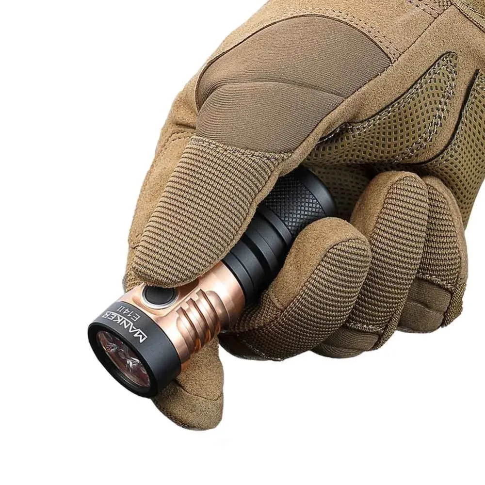 Светодиодный фонарик Manker E14 II 2200 люмен перезаряжаемый с usb зарядкой 18650 4x CREE XPG3 Nichia
