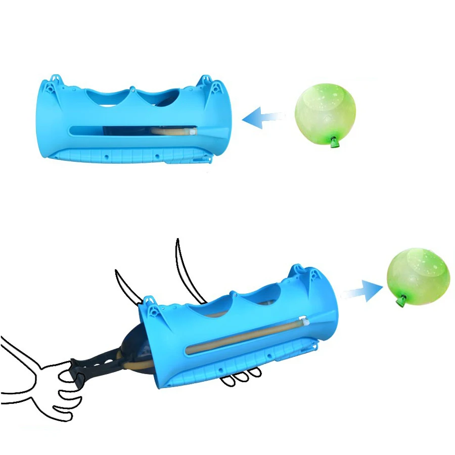 

Water Balloons Gun Funny Summer Outdoor Toy Balloon Bunch Water Balloons Bombs Novelty Gag Toys For Children Winter SnowBall Gun