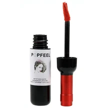 Жидкая помада Горячая 6 цветов краска для губ матовая губная помада водонепроницаемый стойкий блеск для губ Набор губ макияж