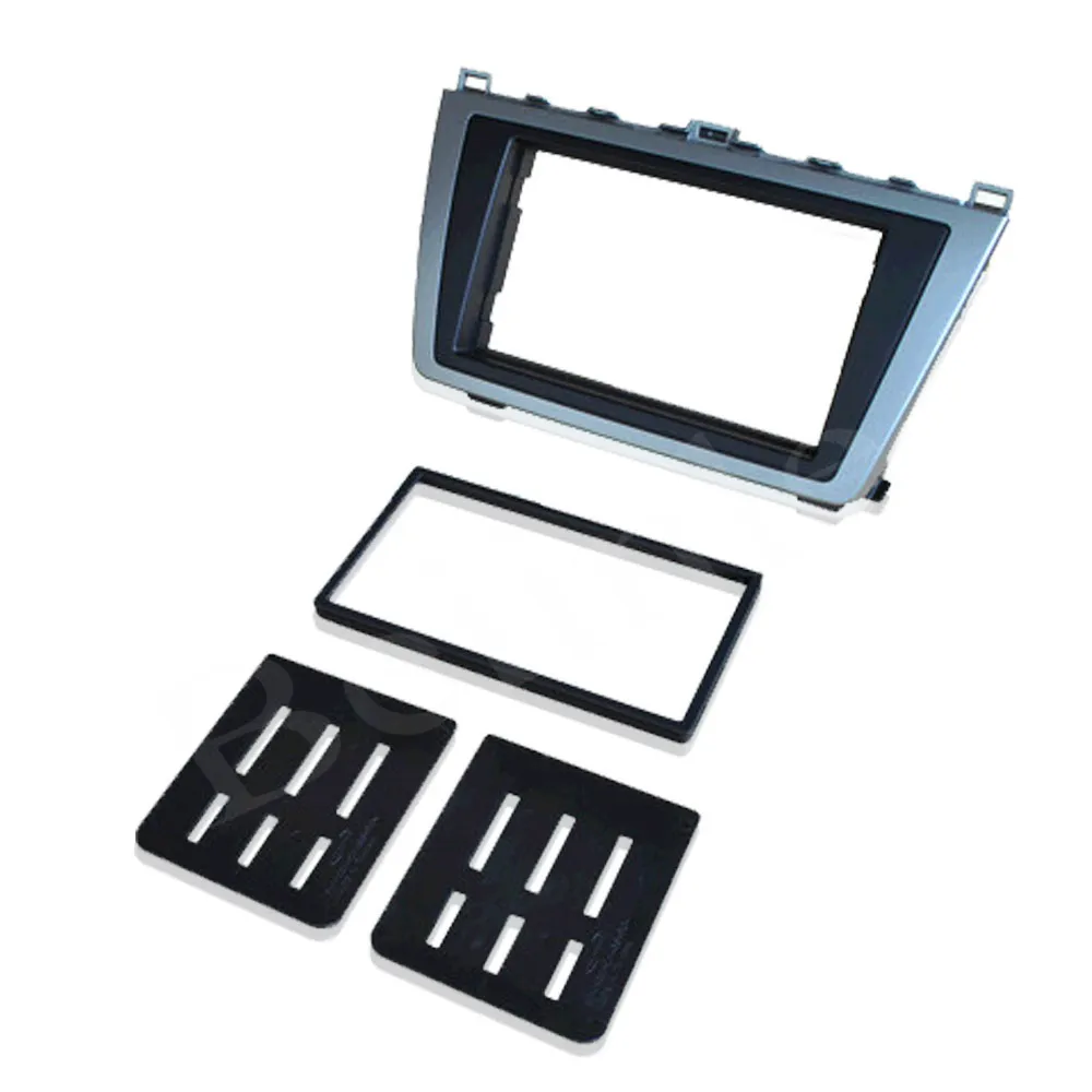 

2 Din Car Fascia Panel Frame / Car Dash Frame Kit / Audio Panel Frame For Mazda 6 2008 2009 2010 2011 2012 2013 Free Shipping