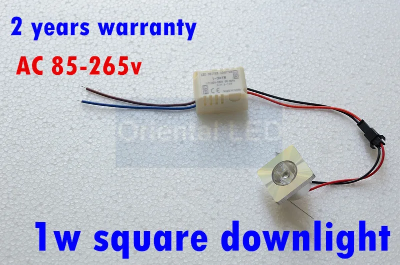 

1W Mini square LED Star light, led cabinet light, mini led downlight 85-265v CE ROHS ceiling lamp free shipping