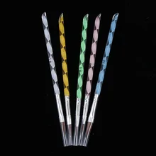 5 шт помадка формирующая ручка для украшения торта кисть художественное ремесло глиняная Керамика инструменты для моделирования Лепка резьба кисть