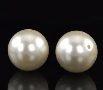 

Free shipping Jewelry 00484 Wholesale shell Pearl Imitation Round Spacer Beads 10mm 100pc