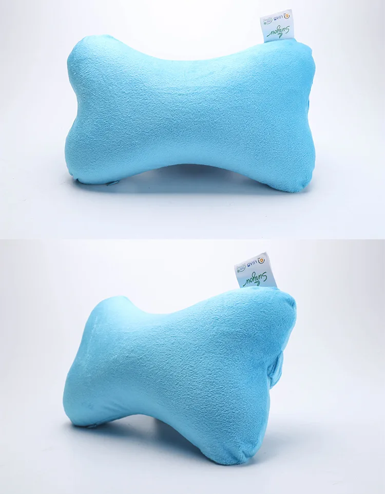 В форме арахиса подушечка из натурального латекса вентилируемые отверстия массажные подушки для автомобиля и сна натуральные резиновые ортопедические подушки для взрослых