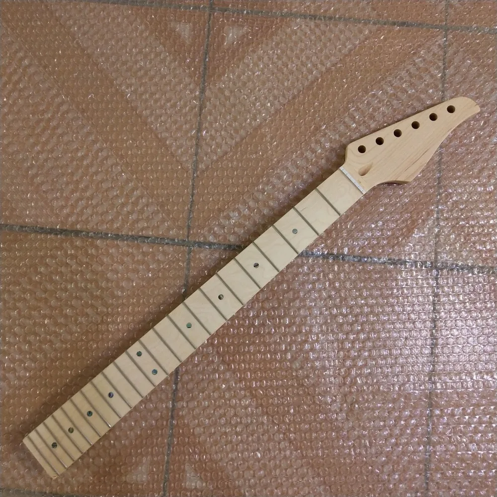 

Guitar Neck for shur style Replacement 24 Fret Maple Fretboard