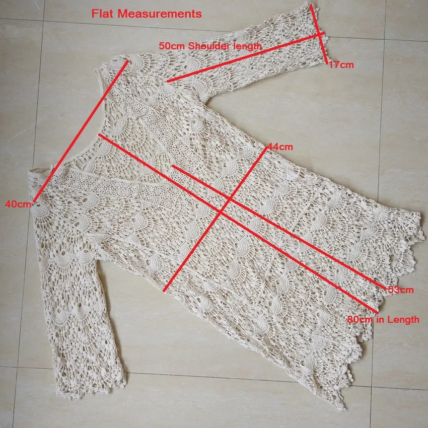 Женское пляжное платье с длинным рукавом, вязанное крючком бикини, накидка с вырезами, кружевное длинное платье для плавания, пляжная одежда, Сексуальная Пляжная Одежда tunique