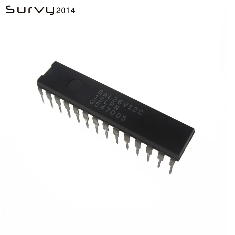 1/5PCS GAL26V12C-15LPN GAL26V12C DIP-28IC GOOD QUALITY