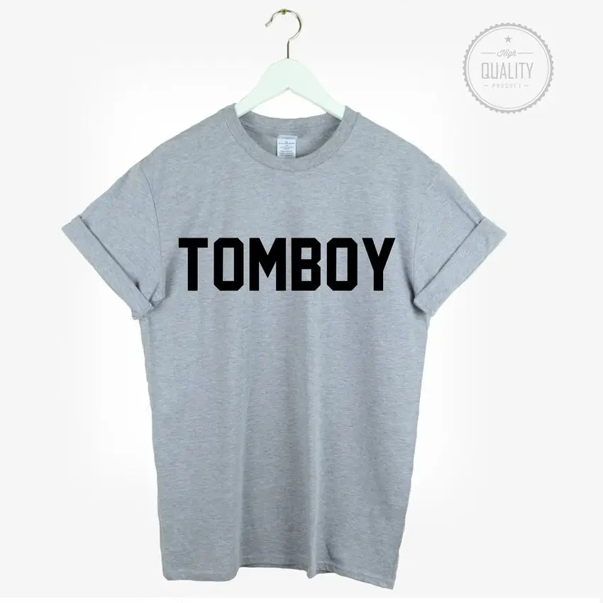 Футболка TOMBOY городская хипстерская милая крутая модная унисекс блоггер TUMBLR