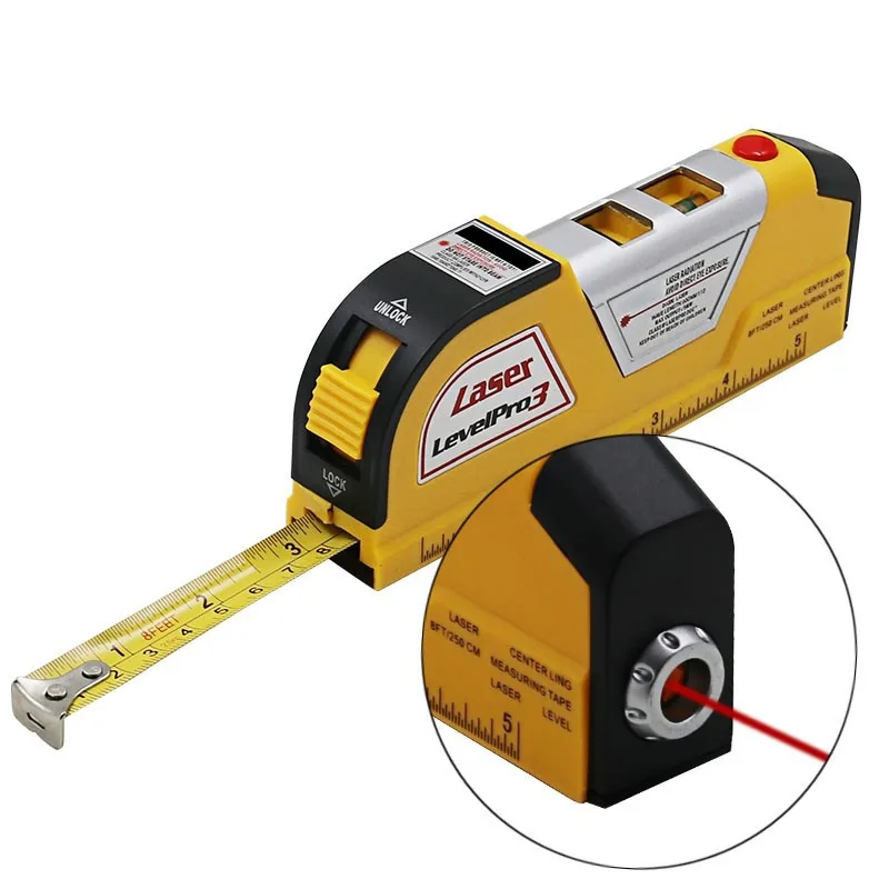 Goede Koop Laser Level Verticale Maatregel Lijn Tape Aangepast