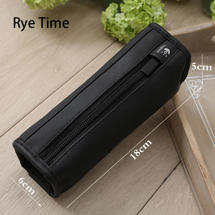

2017 new brand leather business travel washing bag women's cosmetics bags make up pencil pen case organizer bag in bag