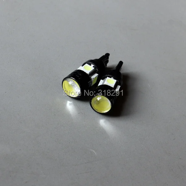 100 шт./лот белый T10 194 168 192 W5W 1,5 W+ 4smd 5050 авто светодиодные Автомобильные фары лампы с объективом