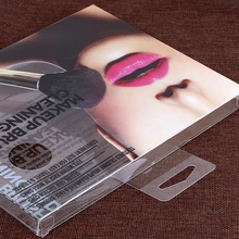 CMYK прозрачный с принтом из пвх упаковка кекса коробка с рукавом оптом пользовательские складные прозрачные ПВХ/ПЭТ пластиковая упаковочная коробка- PX20146