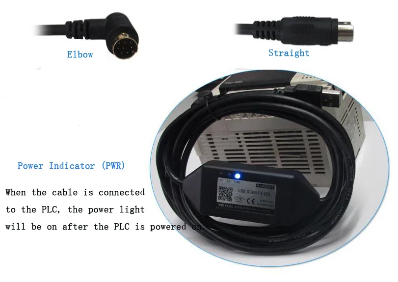 USB-SC09-FX ИСО Электрический кабель применимо к Mitsubishi FX Серия PLC ISO магнитная изоляция программирования кабель для скачивания данных