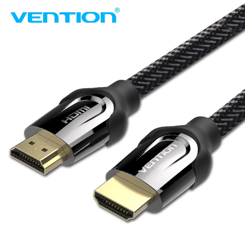 Vention HDMI кабель HDMI к HDMI кабель HDMI 2,0 4k 3D 60FPS кабель для HD tv lcd ноутбука PS3 проектор компьютерный кабель 1 м 2 м 3 м 5 м