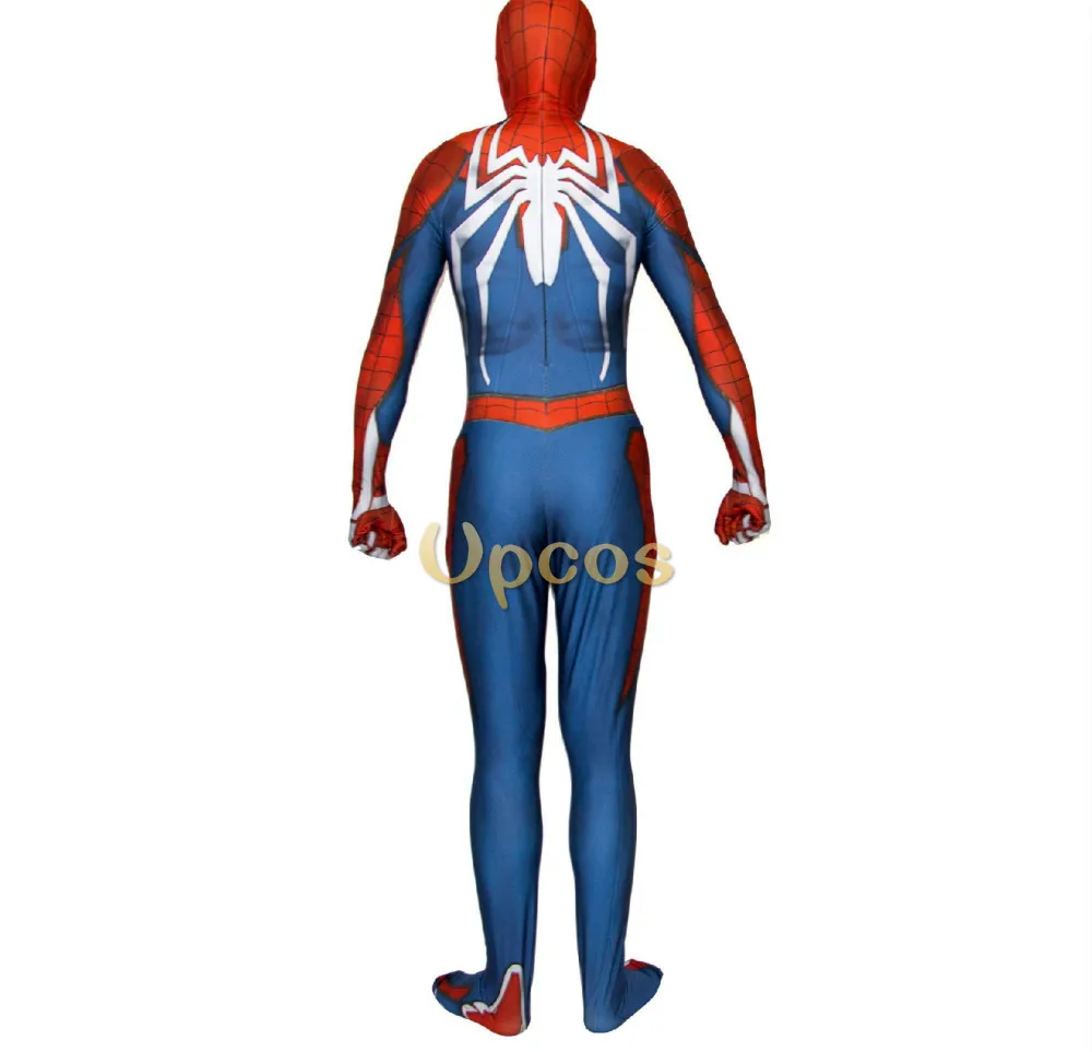 New Game PS4 INSOMNIAC Spiderman Costume 3D Print Spandex Lycra SPIDERMAN SUIT Advanced Suit Costumes Gift New Game PS4 INSOMNIAC Spiderman Costume 3D Print Spandex Lycra SPIDERMAN SUIT Advanced Suit Costumes Gift