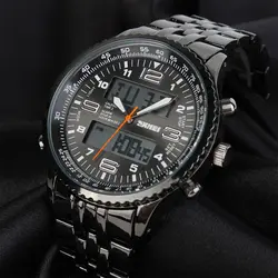 Мужские модные кварцевые цифровые часы спортивные повседневные наручные часы 3ATM водостойкие наручные часы брендовые часы Мужская мода