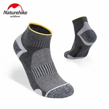Naturehike спортивные носки для бега дышащий велосипедный носок для мужчин и женщин эластичный мягкий хлопковый носок для спорта на открытом воздухе