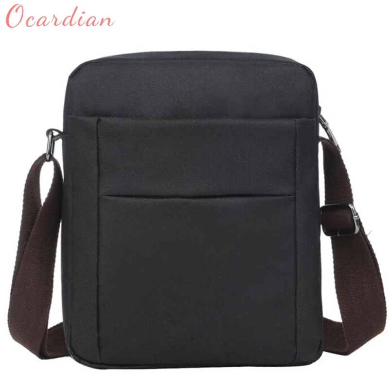 

2018 Ocardian Fashion Men Waterproof Canvas Backpack Crossbody Shoulder Bag hot breathable Backpacks C0411