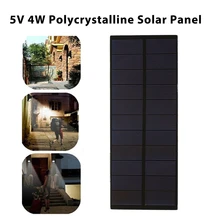BCMaster Solar Panel 5V 4W Mini Solar System DIY For Battery Cell Phone Chargers Portable Solar Cell