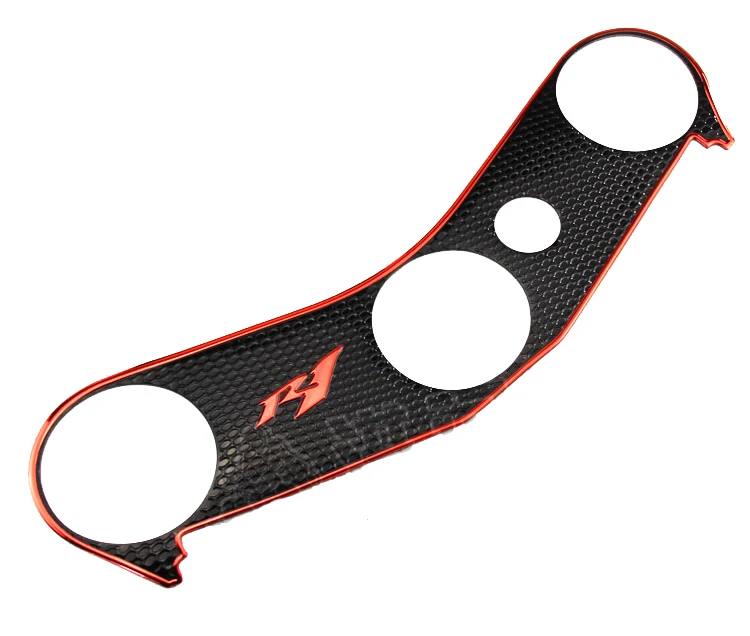 

Pattern Top Triple Clamp Yoke Motorcycle R1 Sticker case for YAMAHA YZF1000 YZF-R1 2005-2008