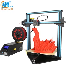 Дешевые 3D-принтеры creality 3D CR-10 мини большой принт Размеры 300*220*300 мм 3D-принтеры DIY Kit с подогревом + Стекло пластины + бесплатная нитей