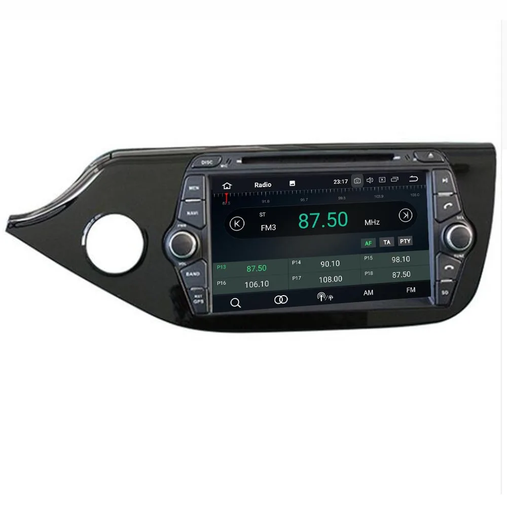 Автомобильная стерео система 8 дюймов IPS Android 10 для Kia Ceed 2013 2014 2015 2016 2019 GPS навигация