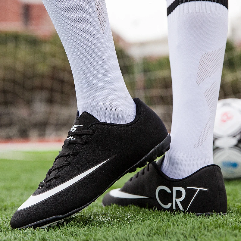 2019 nuevos zapatos fútbol oficiales para hombres Superfly V TF CR7 botas de fútbol de cuero niña niños entrenamiento leyenda 7 fútbol botines|Calzado fútbol| - AliExpress