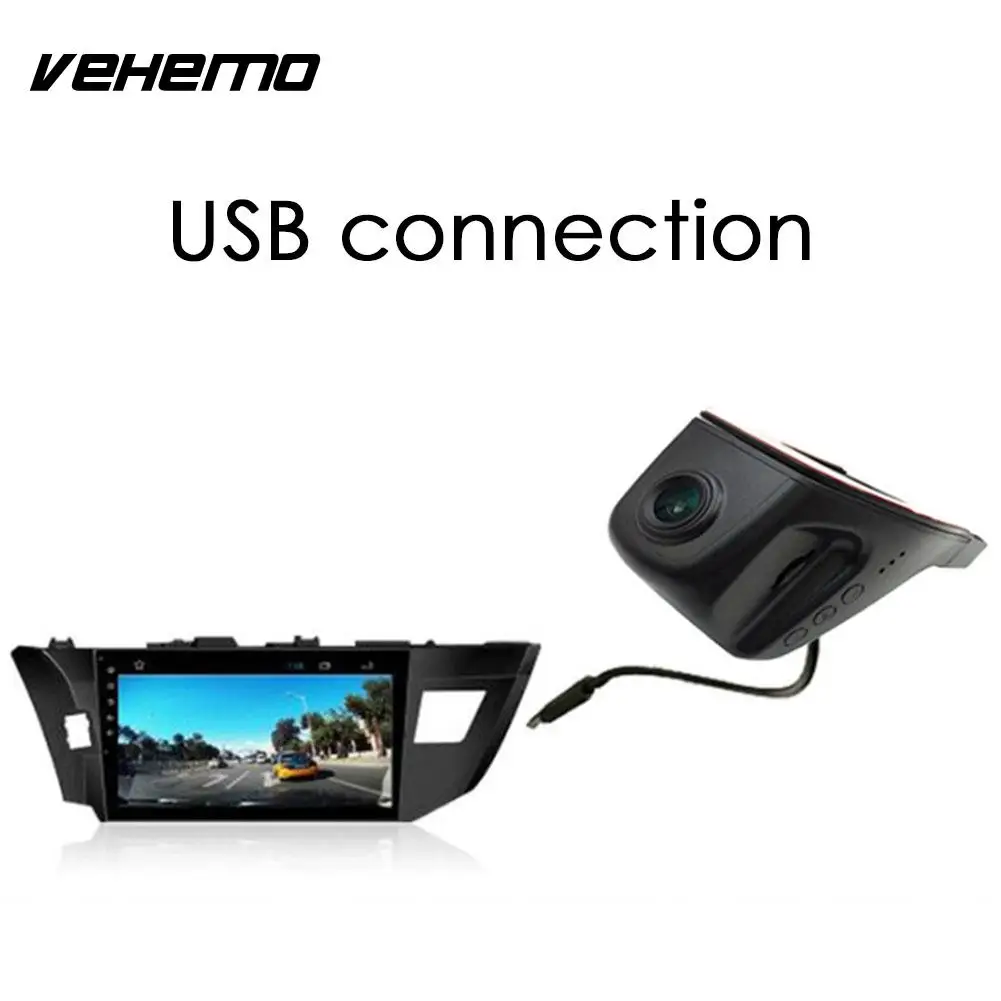 

1080P Intelligent Universal Car DVR G-Sensor Automobile Parking Driving Recorder Dash Cam Support TF