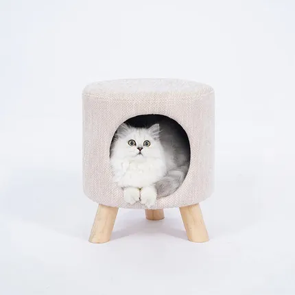 Креативное кошачье Гнездо дом Вилла полузакрытый в котенок гнездо стул гнездо зоотовары кошка дерево дом кошки товары для домашних животных