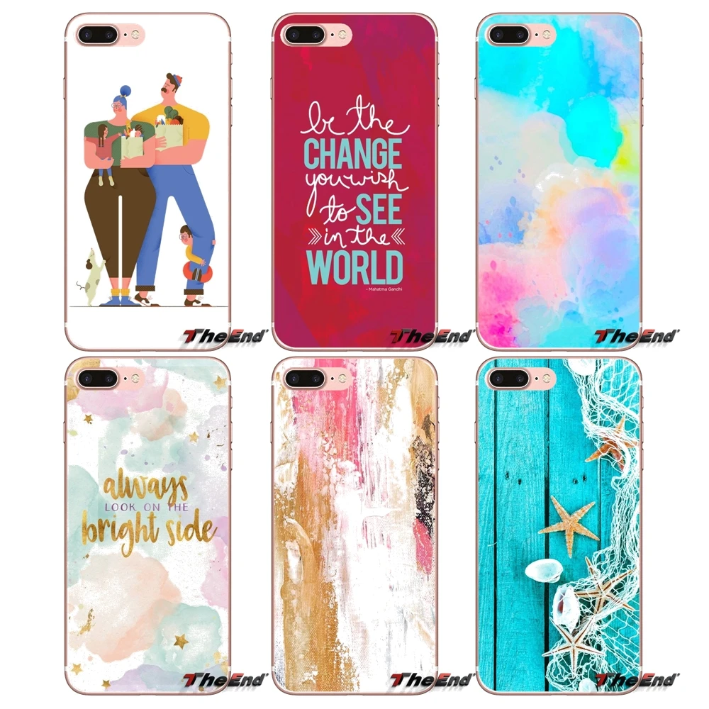 

For Huawei G7 G8 P7 P8 P9 Lite Honor 4C 5X 5C 6X Mate 7 8 9 Y3 Y5 Y6 II 2 Pro 2017 Colorful Creative Goal Setting TPU Case Cover