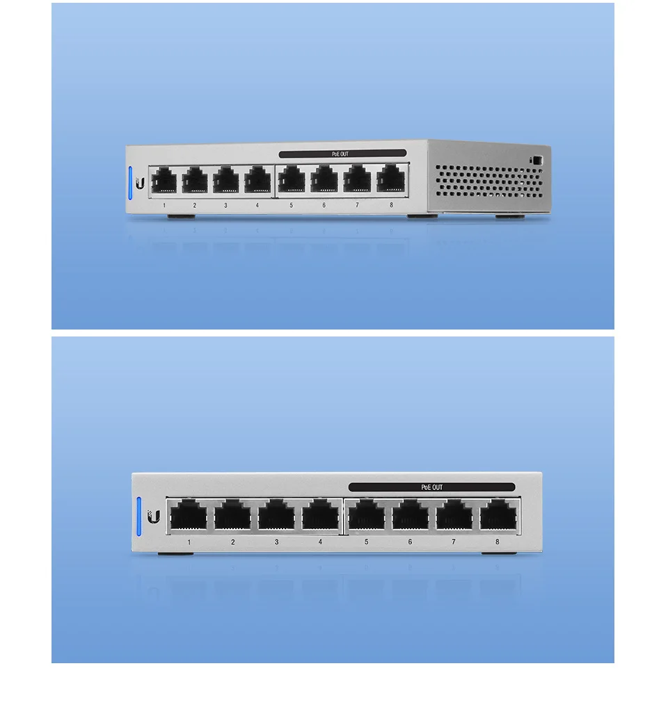 Ubiquiti/UBNT UniFi Switch us-8-60w 48V 802.3af gigabit питания PoE коммутатора