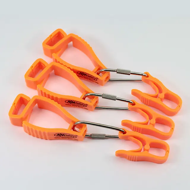 NMSafety Safety Glove Guard Clip Holder plastic working clamp For Protective Hand Glove Clips 4